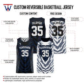 Wolf Custom Reversible Basketball Jersey